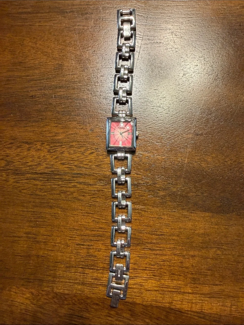 Fossil Women's Silver Bracelet Watches with Multi-Color Dials